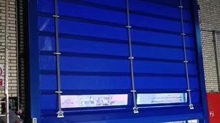 درب اتوماتیک سریع بالارونده در اصفهان،درب صنعتی اتوماتیک high speed