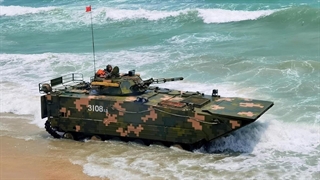 پیشرفت های نظامی چین؛ خودرو جنگی آبی-خاکی تایپ 05 ارتقا می یابد