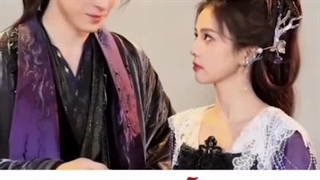 بای لو وآئو روی پنگه در میکس سریال چینی  رمز راز مهتاب